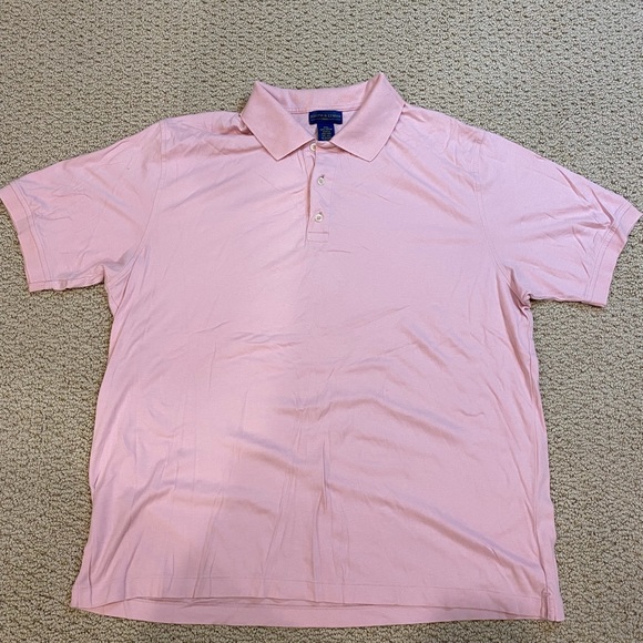 Joseph & Lyman Men’s XXL Pink Polo Shirt - Picture 1 of 3